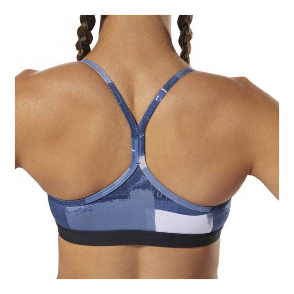 Reebok Edző Sportmelltartó RC Skinny Bra Digi DM5671 - XS