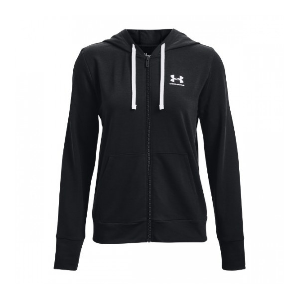 Under Armour Női Cipzáras Edzőpulóver Rival Terry FZ Hoodie 1369853-001 - XXL