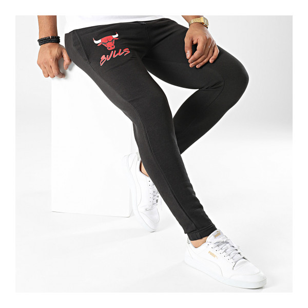 New Era Férfi Nadrág HLAÈE NBA SCRIPT JOGGER CHIBUL BLKFDR 60284784 - S