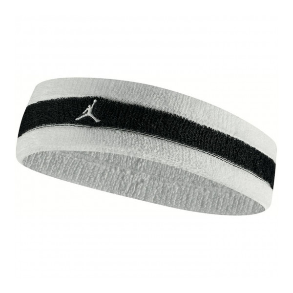 Nike Fejpánt JORDAN M HEADBAND TERRY WHITE/BLACK/WHITE J.100.4299.189 - felnőtt