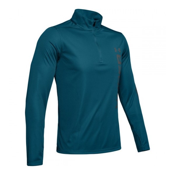 Under Armour Férfi Cipzáras Futópulóver UA SPEED STRIDE SPLIT 1/4 ZIP 1342689-417 - L