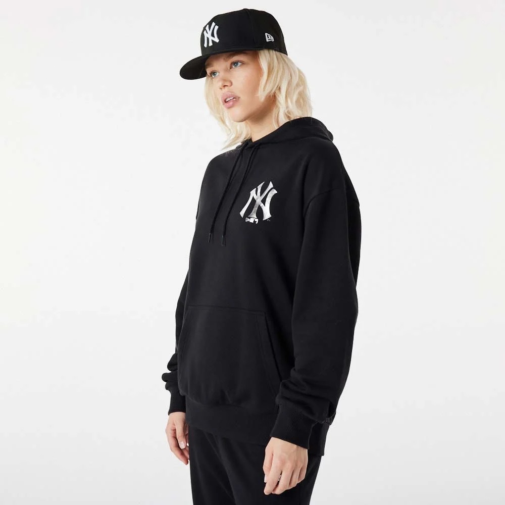 New Era Pulóver MLB BP METAL PO HOODY NEYYAN  BLKMTS 60292364 - L