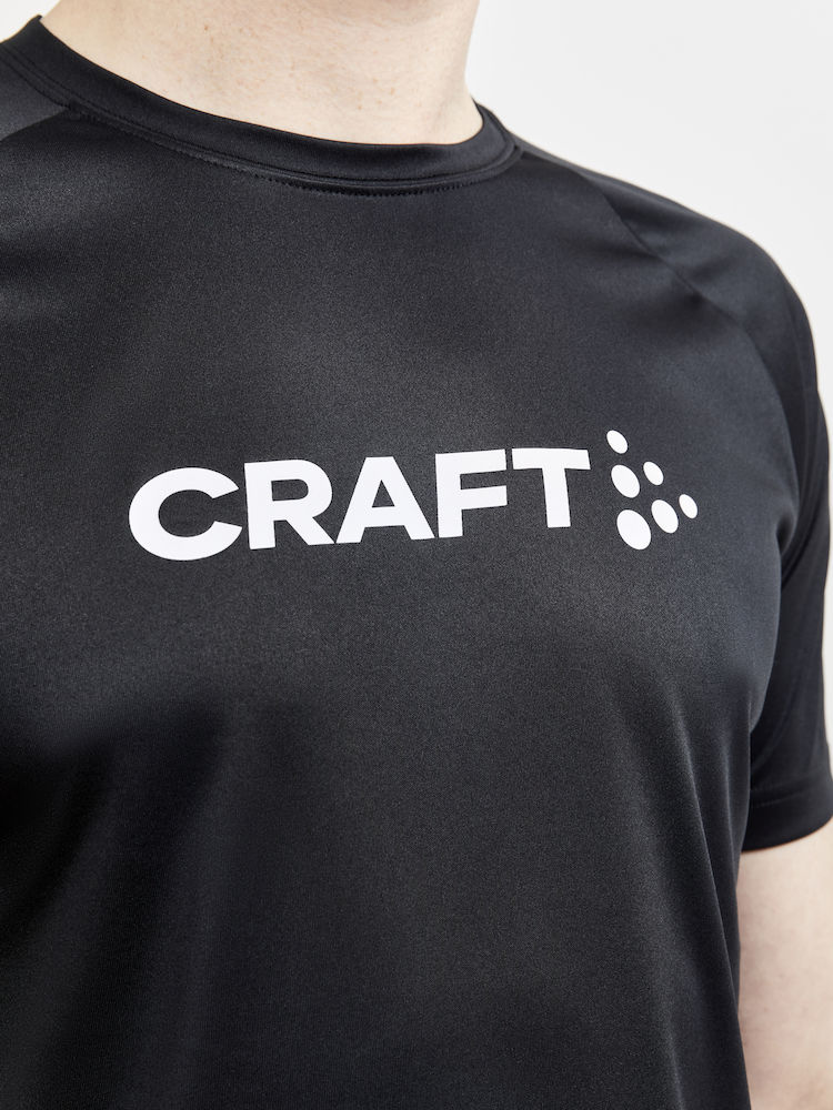 Craft Férfi Edzőpóló CORE UNIFY LOGO TEE M 1911786-999000 - L