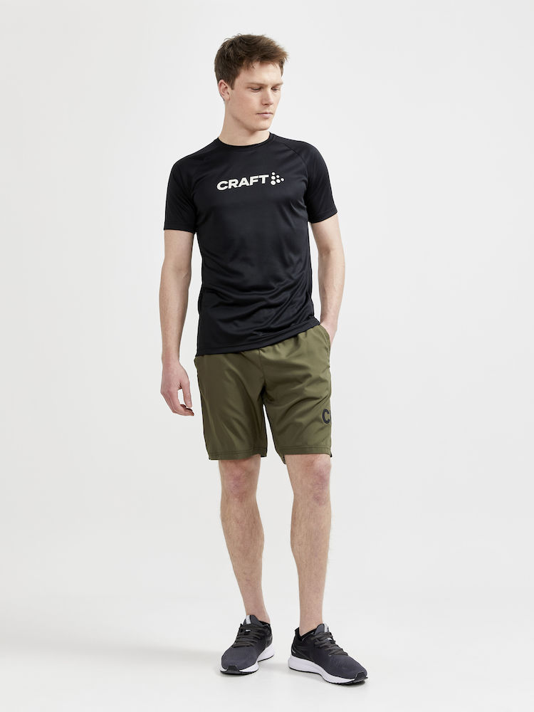 Craft Férfi Edzőpóló CORE UNIFY LOGO TEE M 1911786-999000 - L