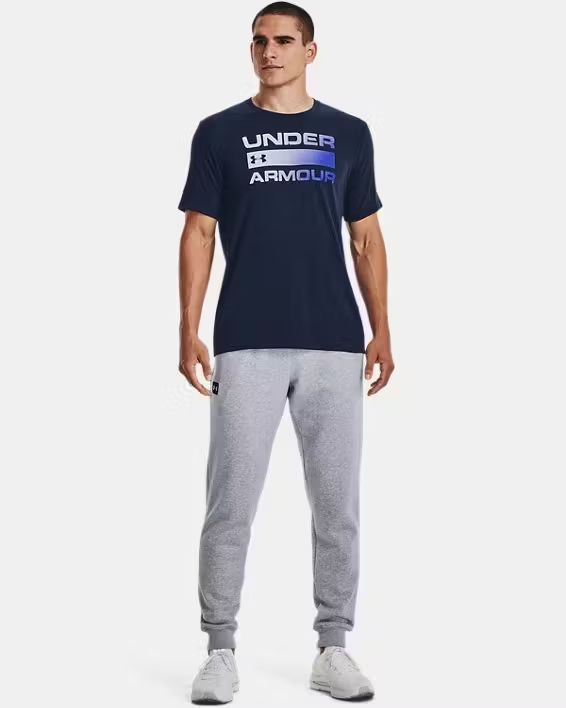 Under Armour Férfi Póló UA TEAM ISSUE WORDMARK SS 1329582-408 - M