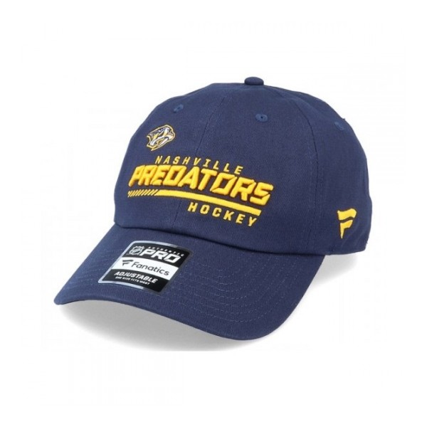 Nike Baseballsapka Nashville Predators Authentic Pro Locker Room Unstructured Adjustable Cap Navy-OS 19JU45062GLHCD - felnőtt