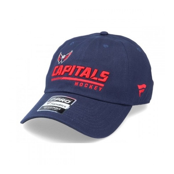 Nike Baseballsapka Washington Capitals Authentic Pro Locker Room Unstructured Adjustable Cap Navy OS 19JU45062GAHCD - felnőtt