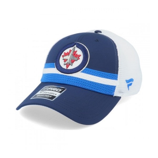 Nike Baseballsapka Winnipeg Jets Authentic Pro Draft Structured Trucker Cap Team-OS 19MW53072GNHC4 - felnőtt