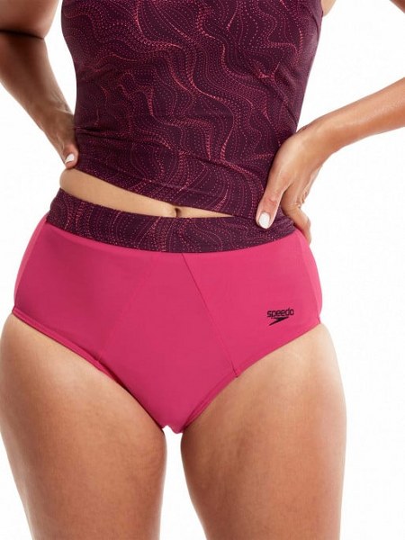 Speedo Női Fürdőruha EVIE PT 1PC AF RED/PURPLE (UK) 8-00306115106 - 42