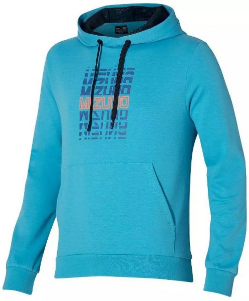 Mizuno Férfi Pulóver Graphic Hoody K2GCA00222 - XL