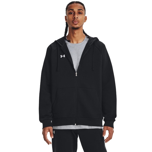 Under Armour Férfi Cipzáras Pulóver UA Rival Fleece FZ Hoodie 1379767-001 - XXXL