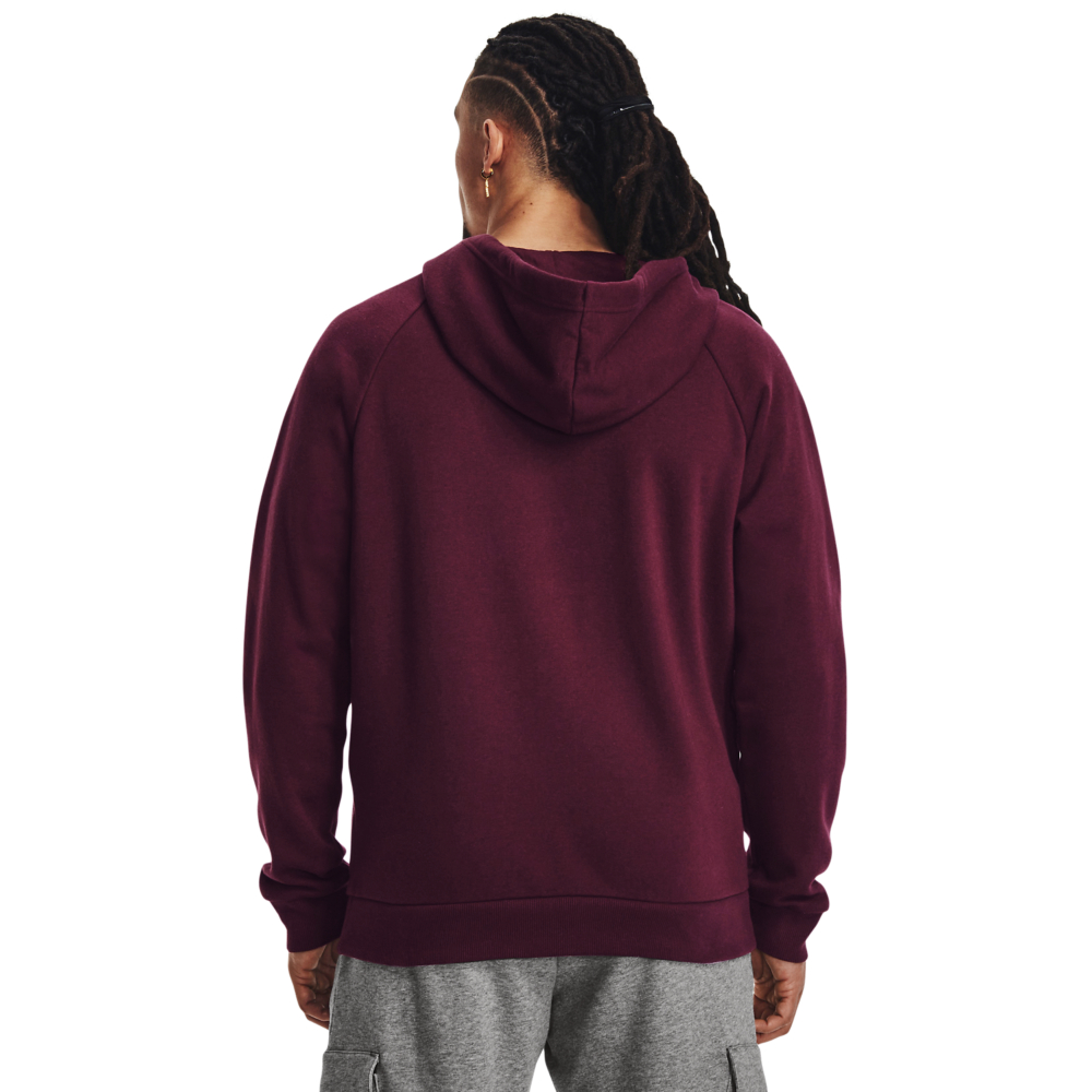 Under Armour Férfi Cipzáras Pulóver UA Rival Fleece FZ Hoodie 1379767-600 - M