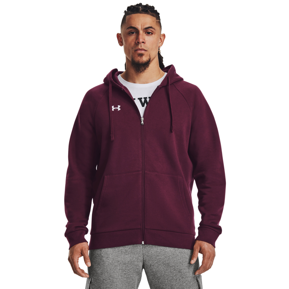 Under Armour Férfi Cipzáras Pulóver UA Rival Fleece FZ Hoodie 1379767-600 - XL