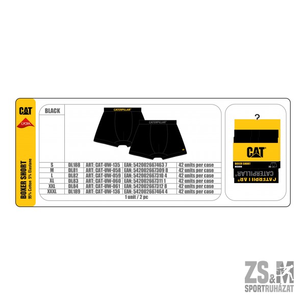 Caterpillar Férfi Alsónadrág (boxer) Caterpillar Boxers DL83 CAT-UW-060 - XL