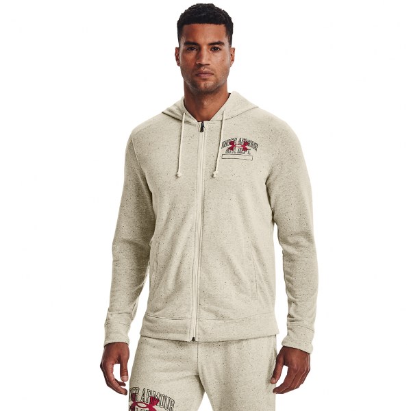 Under Armour Férfi Cipzáras Pulóver UA Rival Try Athlc Dep FZ HD  1370355-279 - XXL