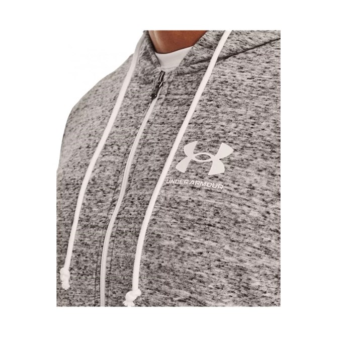 Under Armour Férfi Cipzáras Pulóver UA Rival Terry LC FZ 1370409-112 - XXL