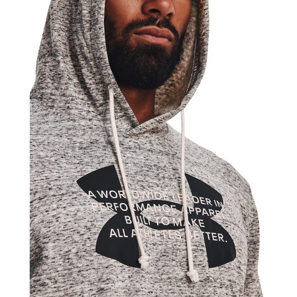 Under Armour Férfi Pulóver UA Rival Terry Logo Hoodie 1373382-112 - XS