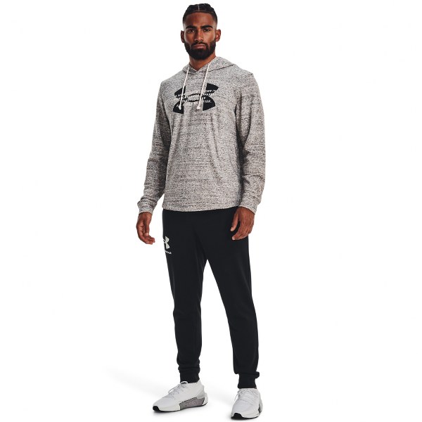 Under Armour Férfi Pulóver UA Rival Terry Logo Hoodie 1373382-112 - XS