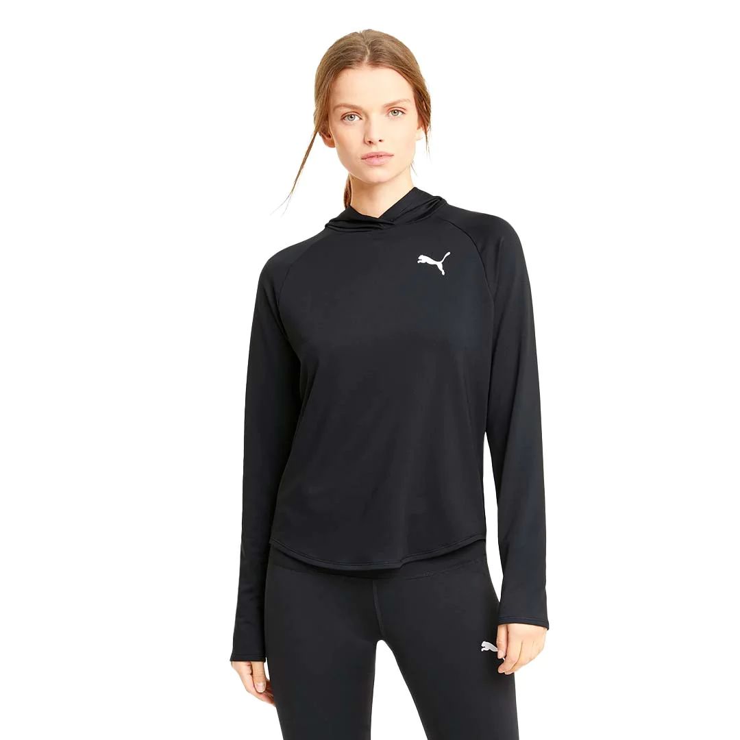Puma Női Pulóver Active Hoodie Puma Black 586858-01 - XL