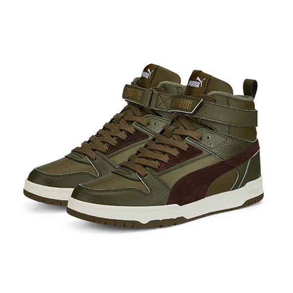 Puma Férfi Utcai Cipő RBD Game WTR Deep Olive-Dark Chocolate-P 387604-01 - 46