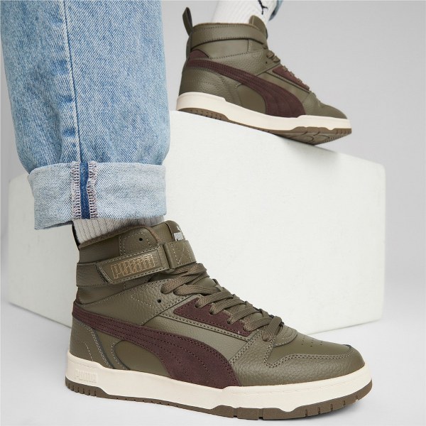 Puma Férfi Utcai Cipő RBD Game WTR Deep Olive-Dark Chocolate-P 387604-01 - 40 ½ 