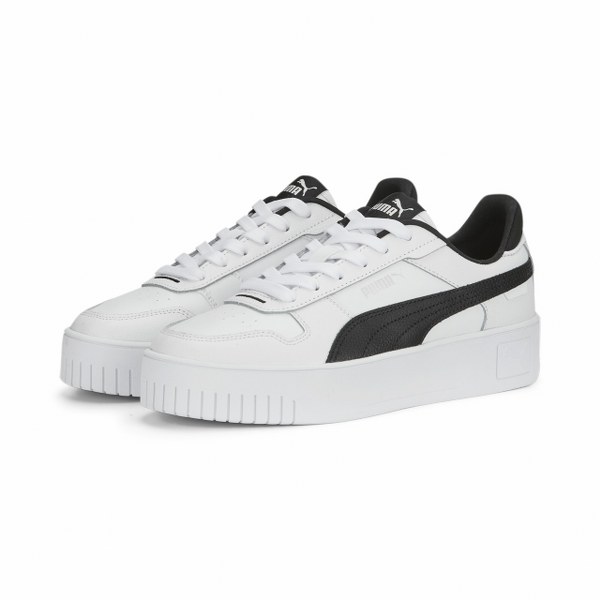 Puma Női Utcai Cipő Carina Street PUMA White-PUMA Black-PUMA 389390-03 - 38