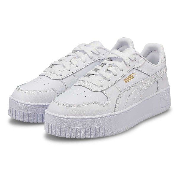 Puma Női Utcai Cipő Carina Street PUMA White-PUMA White-PUMA 389390-01 - 38 ½ 