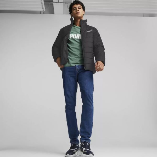 Puma Férfi Dzseki ESS+ Padded Jacket Puma Black 849349-01 - M