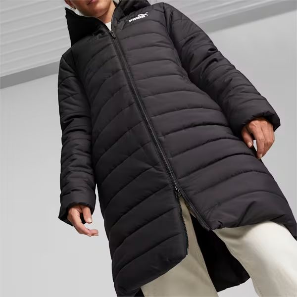 Puma Női Kabát ESS Hooded Padded Coat Puma Black 848942-01 - M