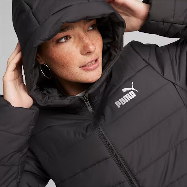 Puma Női Kabát ESS Hooded Padded Coat Puma Black 848942-01 - M