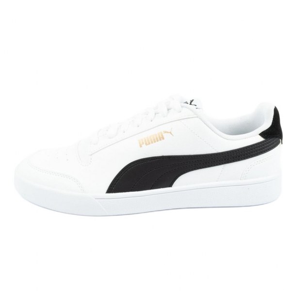 Puma Férfi Utcai Cipő Puma Shuffle Puma White-Puma Black-Puma 309668-03 - 45