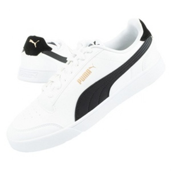 Puma Férfi Utcai Cipő Puma Shuffle Puma White-Puma Black-Puma 309668-03 - 45