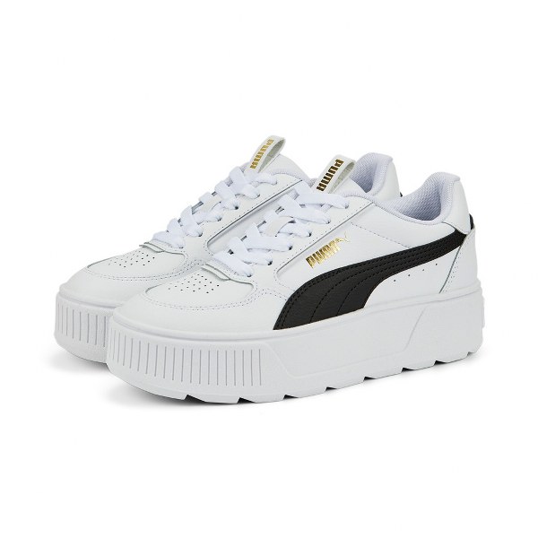 Puma Gyerek Utcai Cipő Karmen Rebelle Jr Puma White-Puma Black 388420-02 - 38 ½