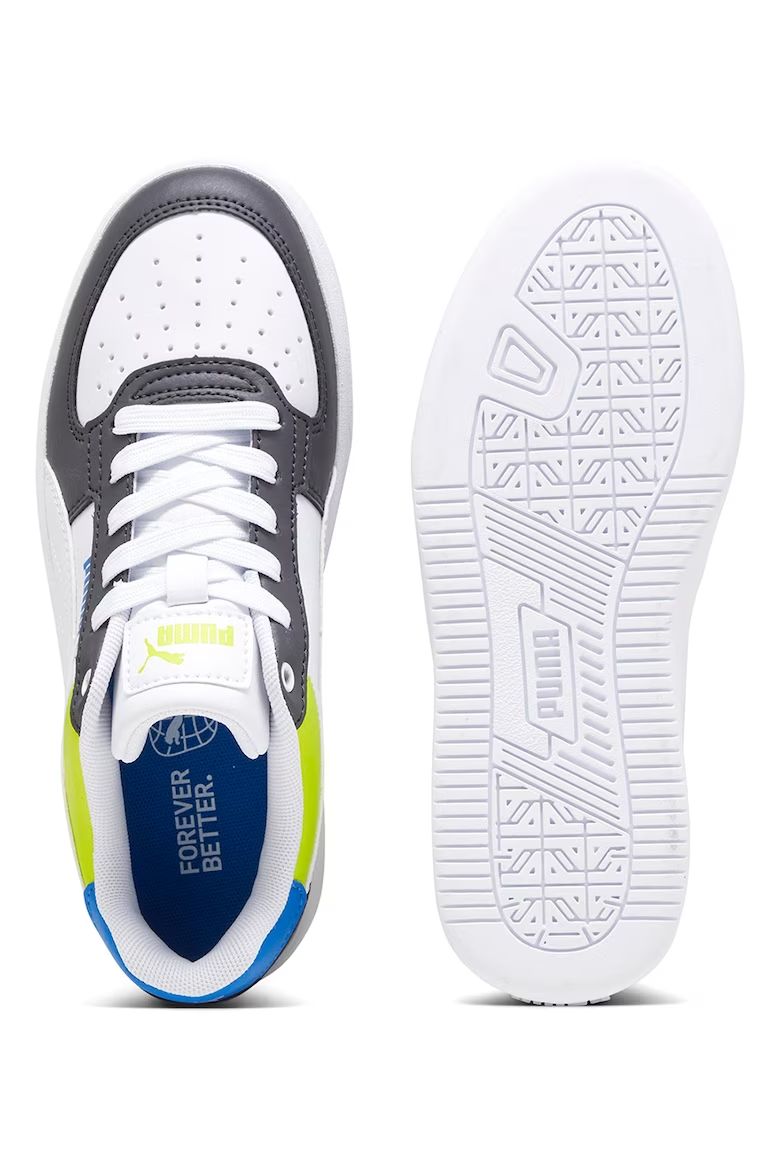 Puma Gyerek Utcai Cipő Puma Caven 2.0 Block Jr PUMA White-Dark 394461-03 - 38