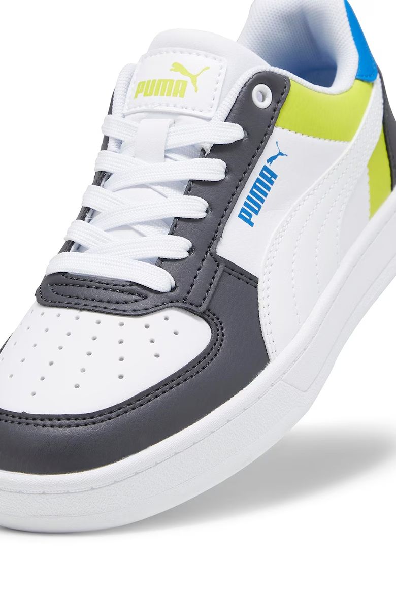 Puma Gyerek Utcai Cipő Puma Caven 2.0 Block Jr PUMA White-Dark 394461-03 - 38