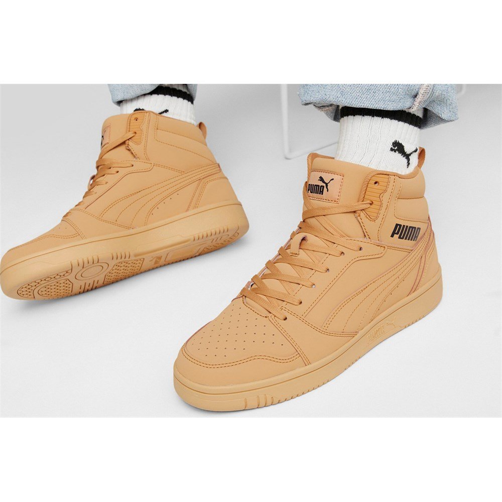 Puma Férfi Utcai Cipő Rebound v6 Buck Taffy-PUMA Black 393580-02 - 42 ½ 
