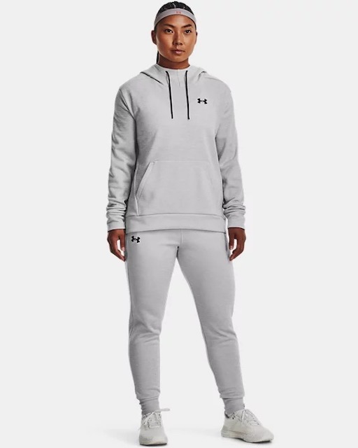 Under Armour Női Edzőpulóver Armour Fleece Hoodie 1373055-014 - XS