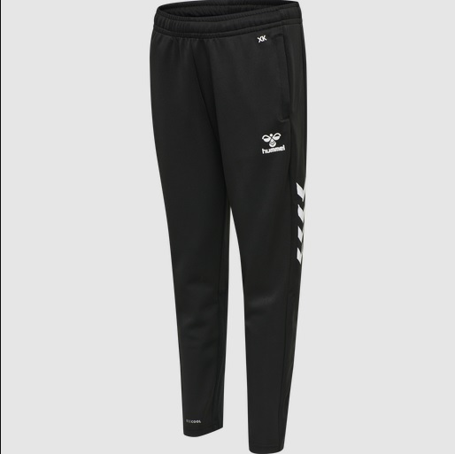 Hummel Gyerek Edzőnadrág TRAINING POLY PANTS KIDS BLACK 211473-2001 - 152