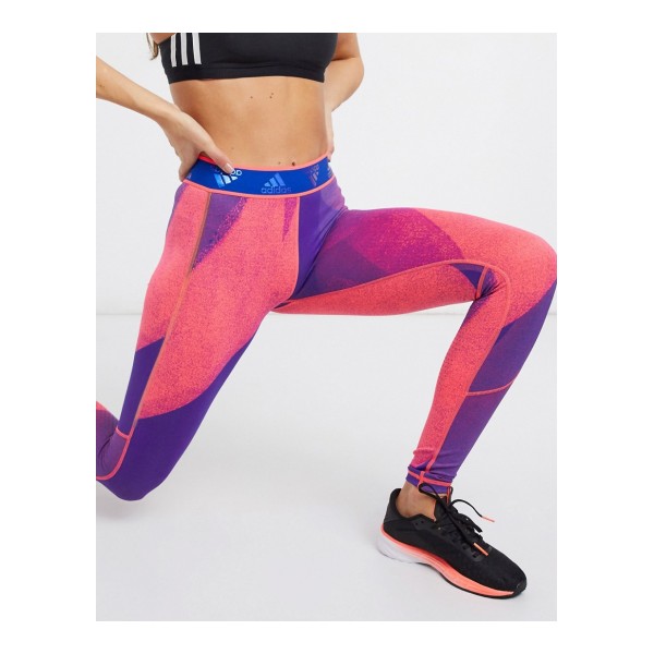 Adidas Női Edzőlegginges ASK L Q1 T FT3143 - XS