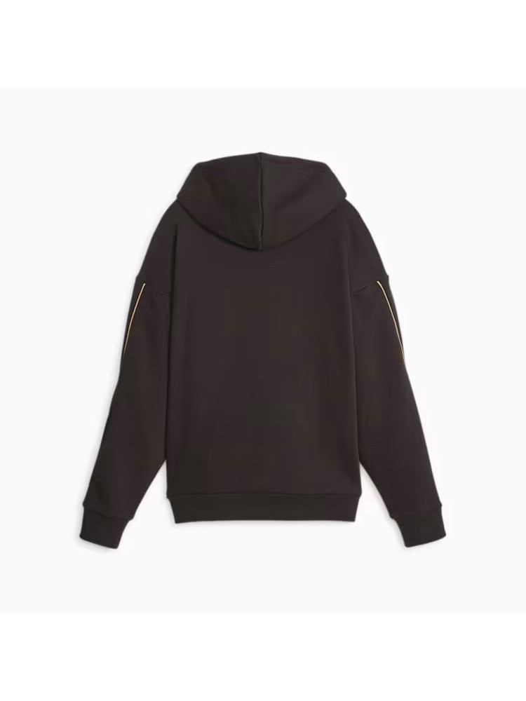Puma Női Pulóver ESS+ MINIMAL GOLD Hoodie FL PUMA Black 680019-01 - XL