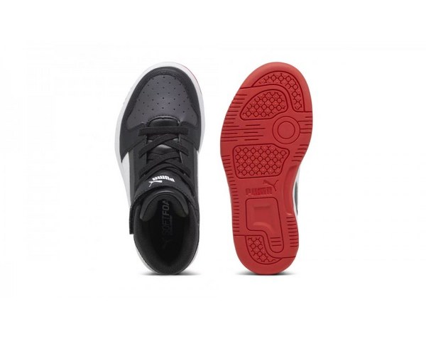 Puma Gyerek Utcai Cipő Puma Rebound Layup SL V PS Dark Coal-PUM 370488-24 - 29